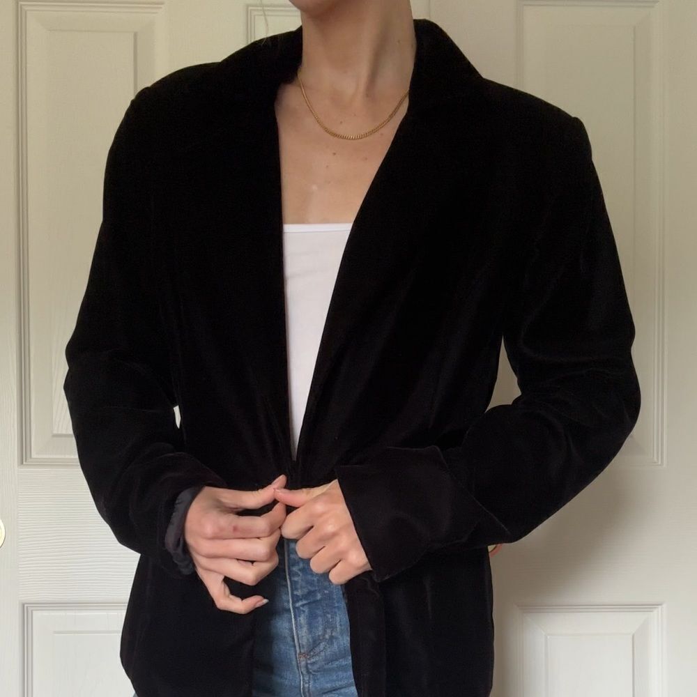 Bob Mackie Velvet Blazer